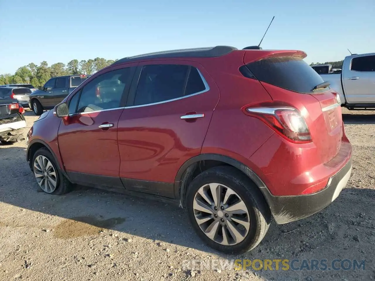 2 Photograph of a damaged car KL4CJASB0KB700195 BUICK ENCORE 2019