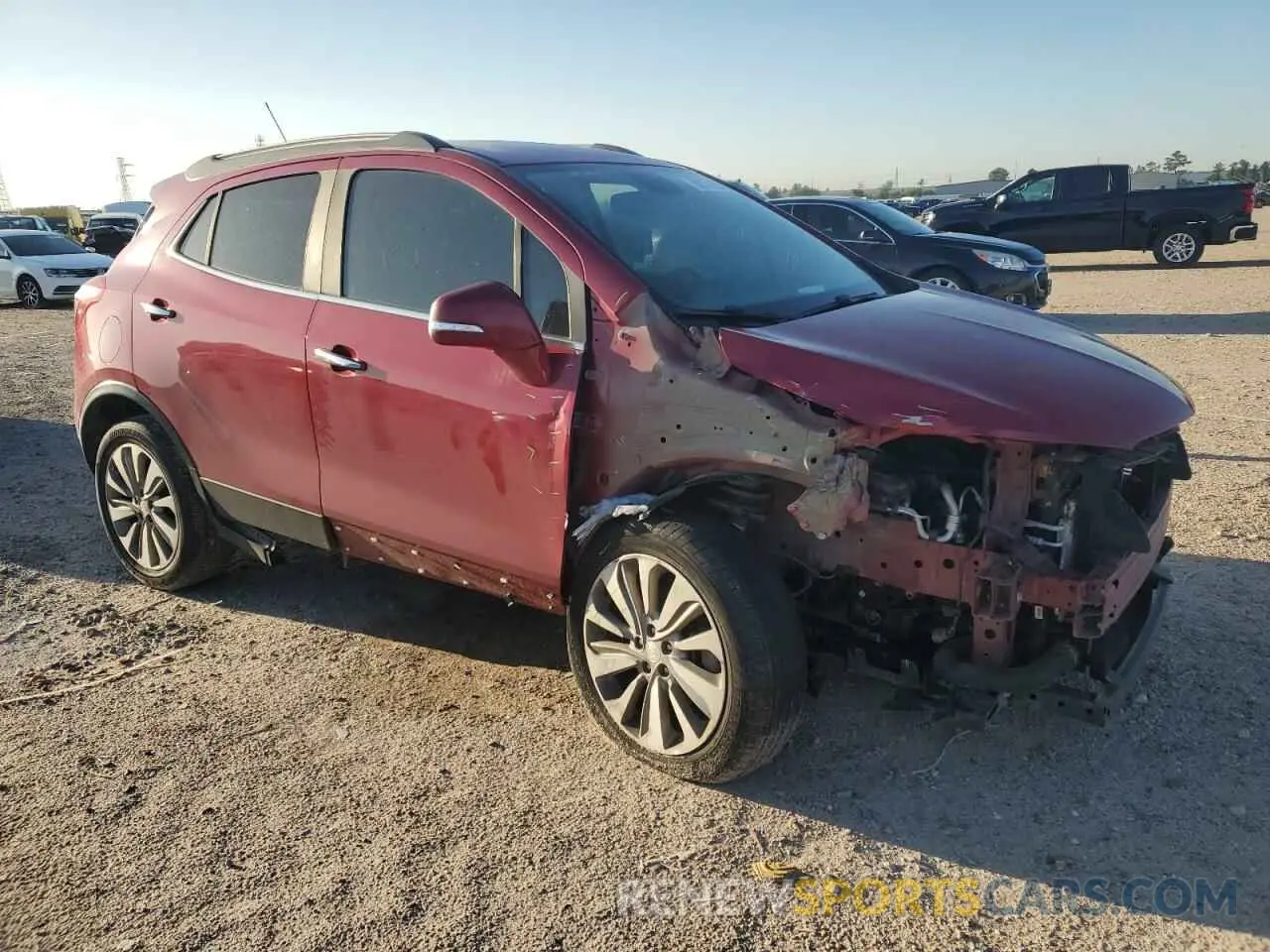4 Photograph of a damaged car KL4CJASB0KB700195 BUICK ENCORE 2019