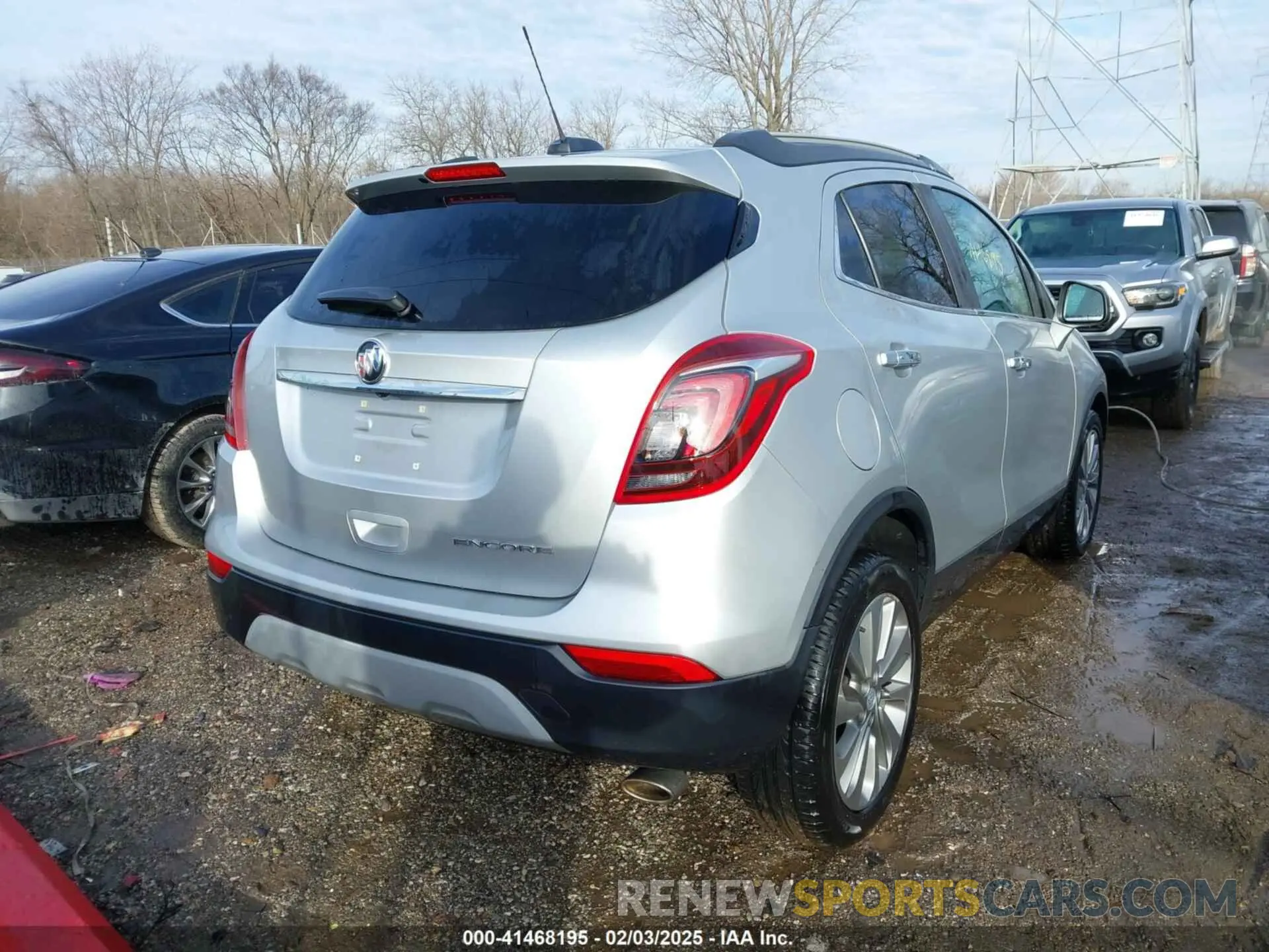 4 Photograph of a damaged car KL4CJASB0KB708300 BUICK ENCORE 2019