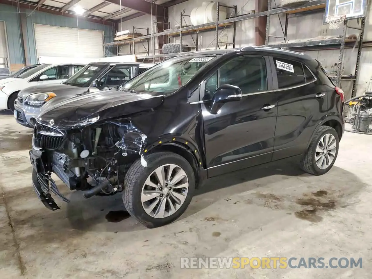 1 Photograph of a damaged car KL4CJASB0KB714257 BUICK ENCORE 2019