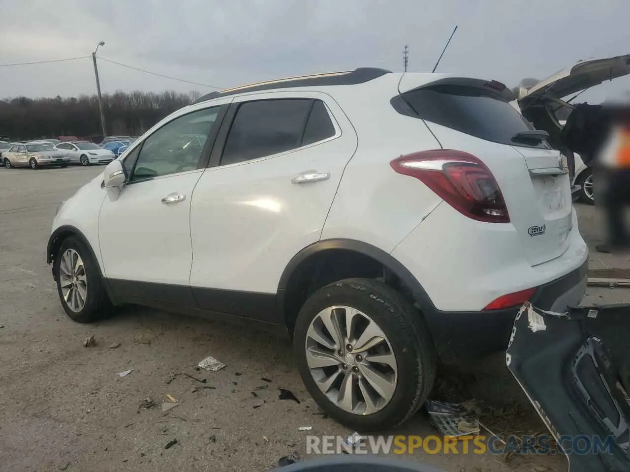 2 Photograph of a damaged car KL4CJASB0KB724450 BUICK ENCORE 2019