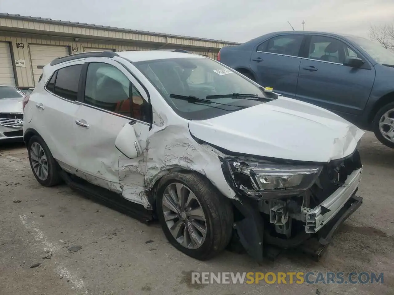 4 Photograph of a damaged car KL4CJASB0KB724450 BUICK ENCORE 2019