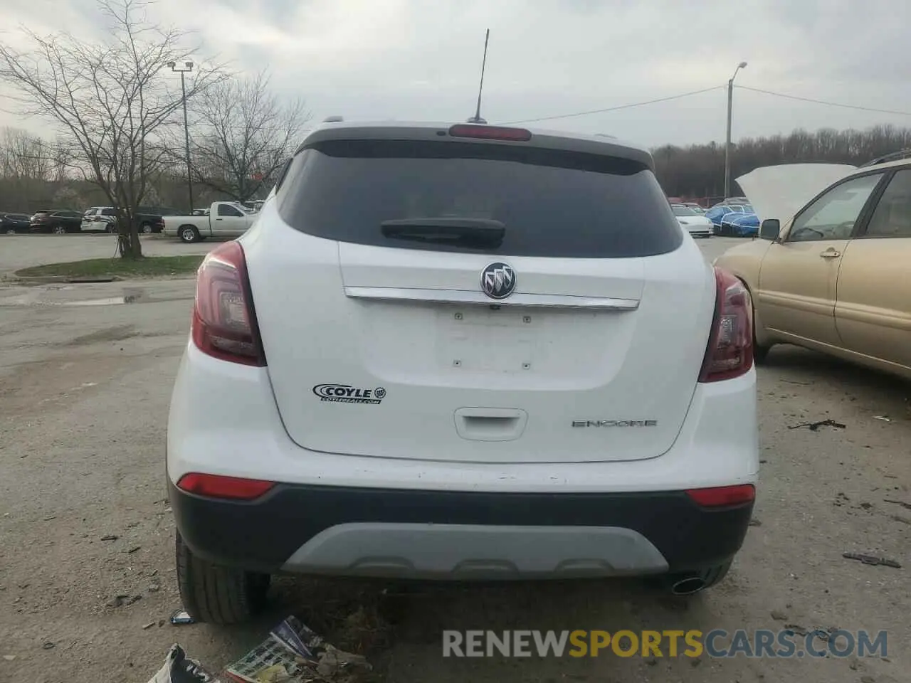6 Photograph of a damaged car KL4CJASB0KB724450 BUICK ENCORE 2019