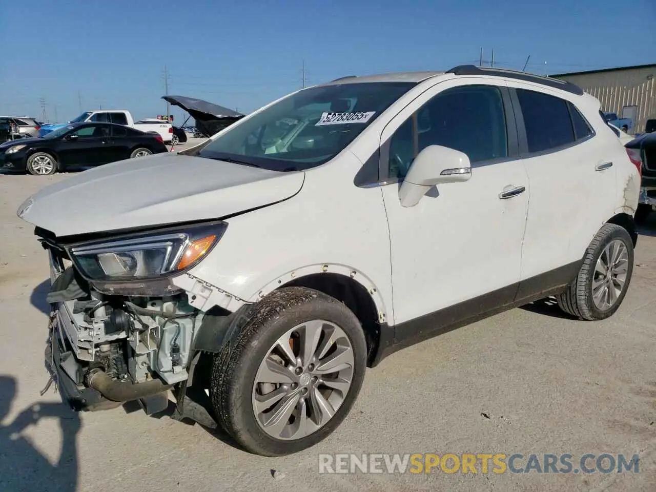 1 Photograph of a damaged car KL4CJASB0KB725971 BUICK ENCORE 2019
