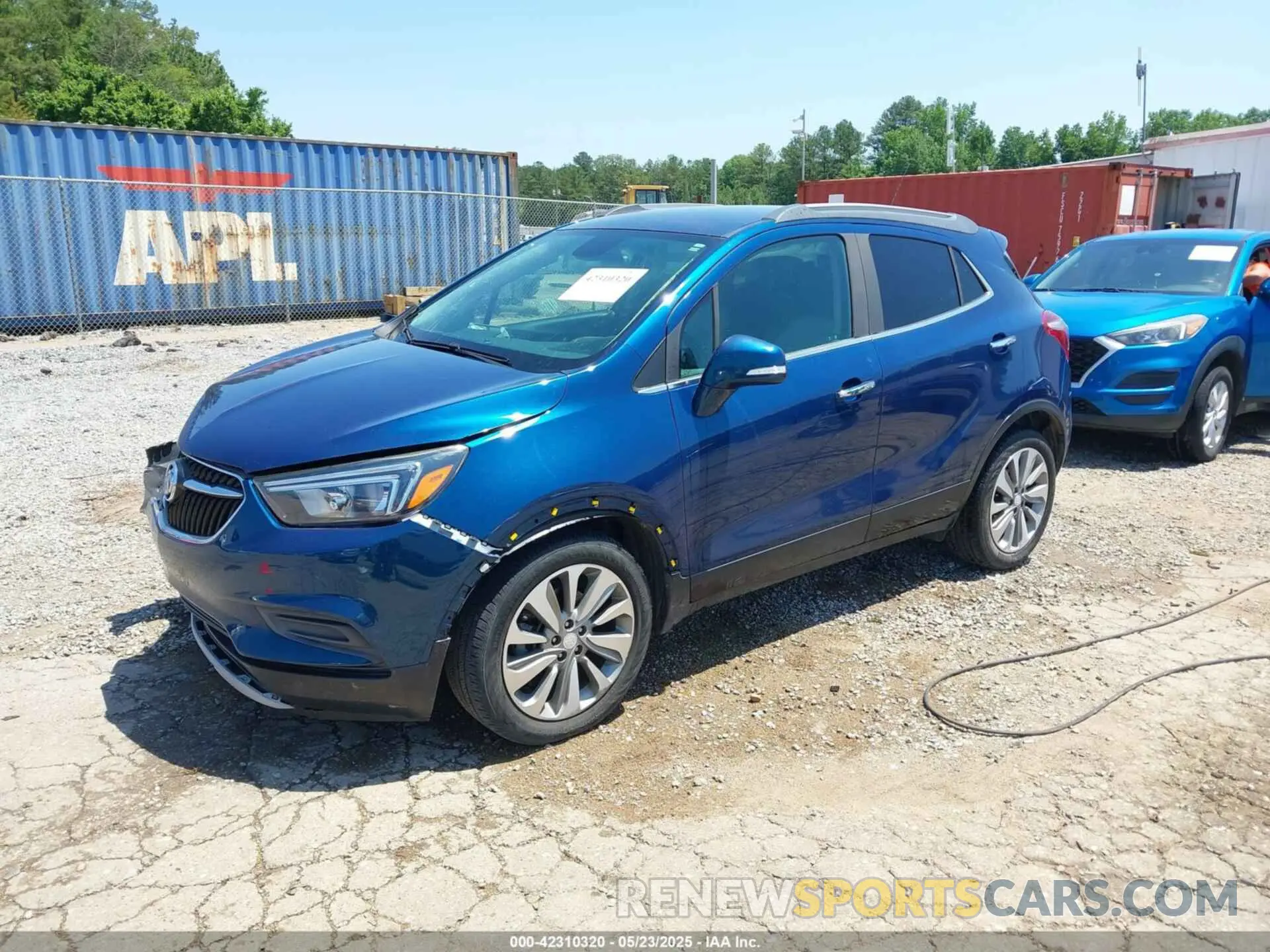 2 Photograph of a damaged car KL4CJASB0KB751485 BUICK ENCORE 2019