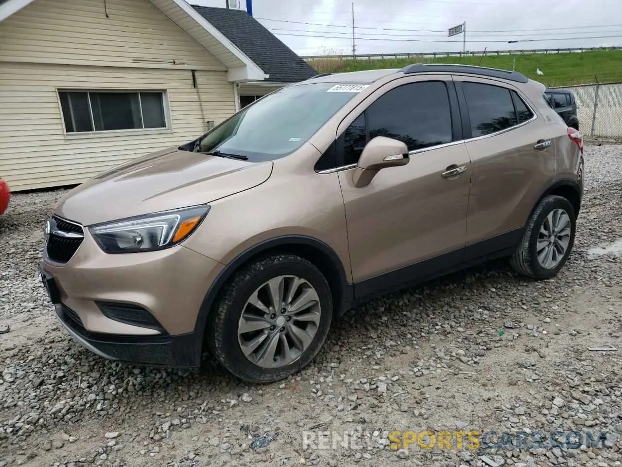 1 Photograph of a damaged car KL4CJASB0KB765337 BUICK ENCORE 2019