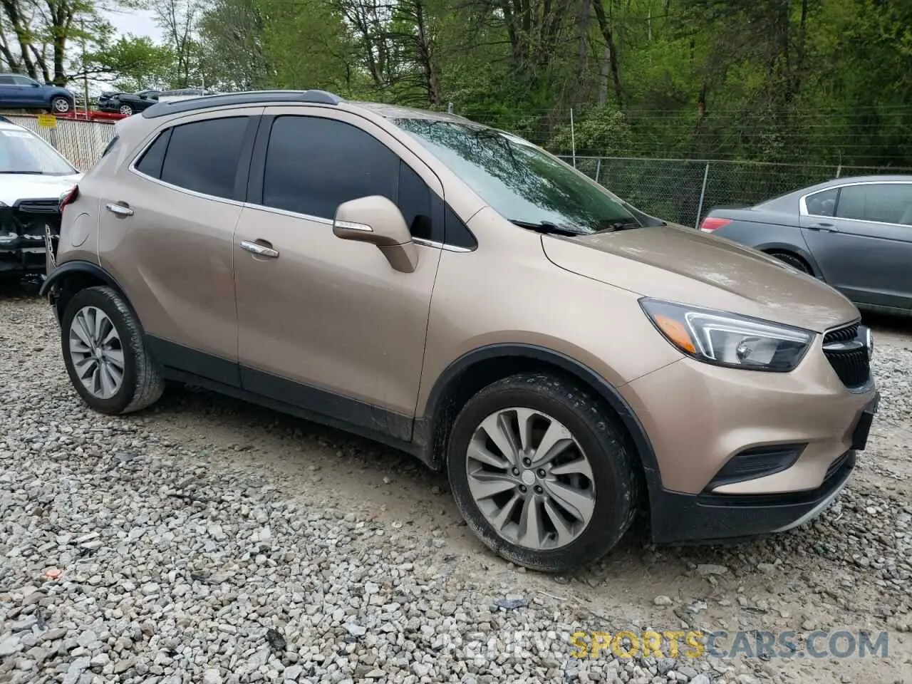 4 Photograph of a damaged car KL4CJASB0KB765337 BUICK ENCORE 2019