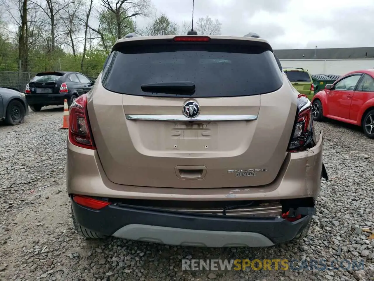 6 Photograph of a damaged car KL4CJASB0KB765337 BUICK ENCORE 2019