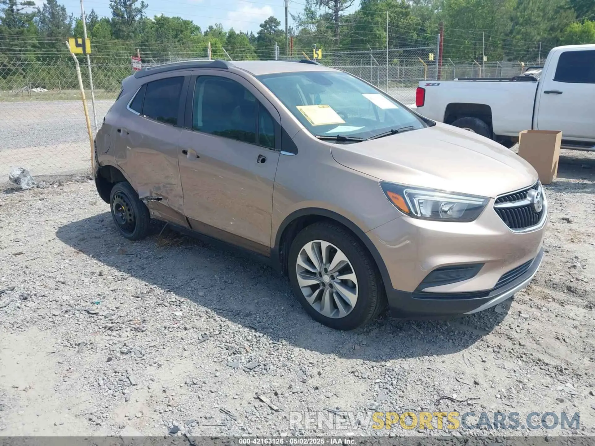 1 Photograph of a damaged car KL4CJASB0KB807103 BUICK ENCORE 2019