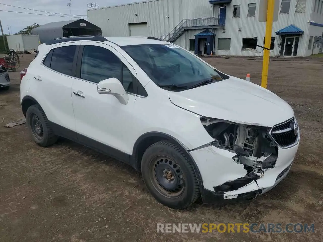4 Photograph of a damaged car KL4CJASB0KB830087 BUICK ENCORE 2019