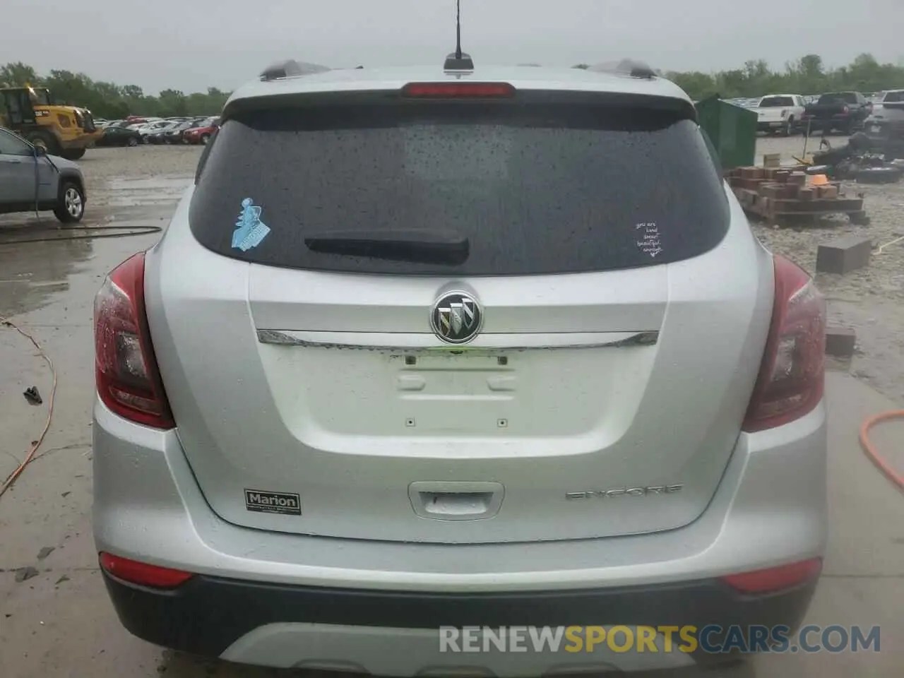6 Photograph of a damaged car KL4CJASB0KB840179 BUICK ENCORE 2019