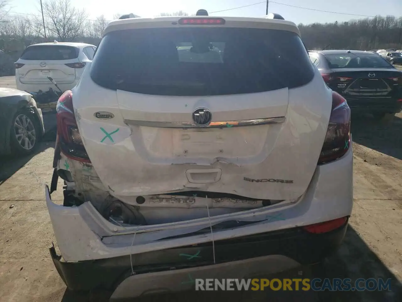 6 Photograph of a damaged car KL4CJASB0KB850470 BUICK ENCORE 2019
