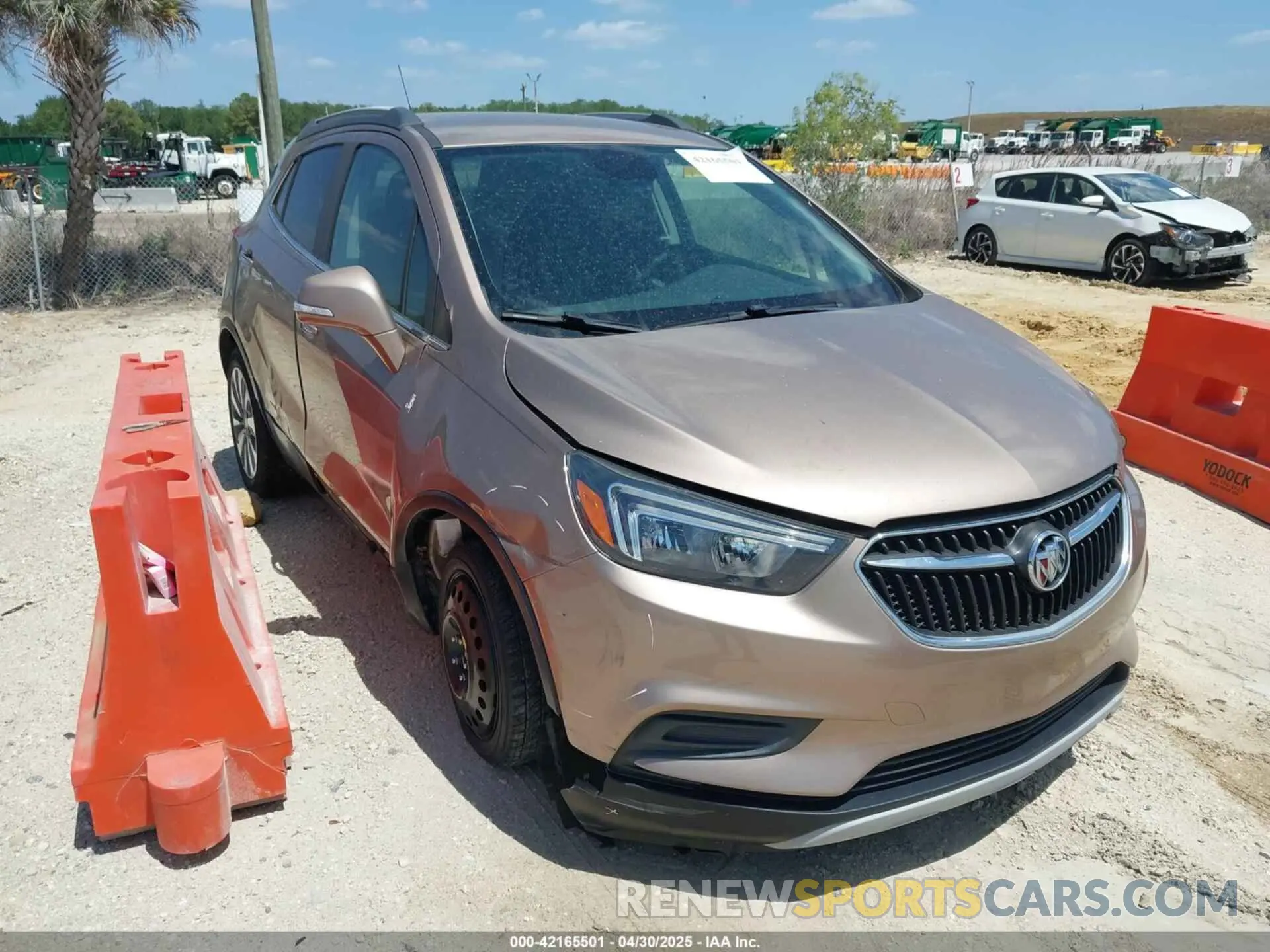1 Photograph of a damaged car KL4CJASB0KB857550 BUICK ENCORE 2019
