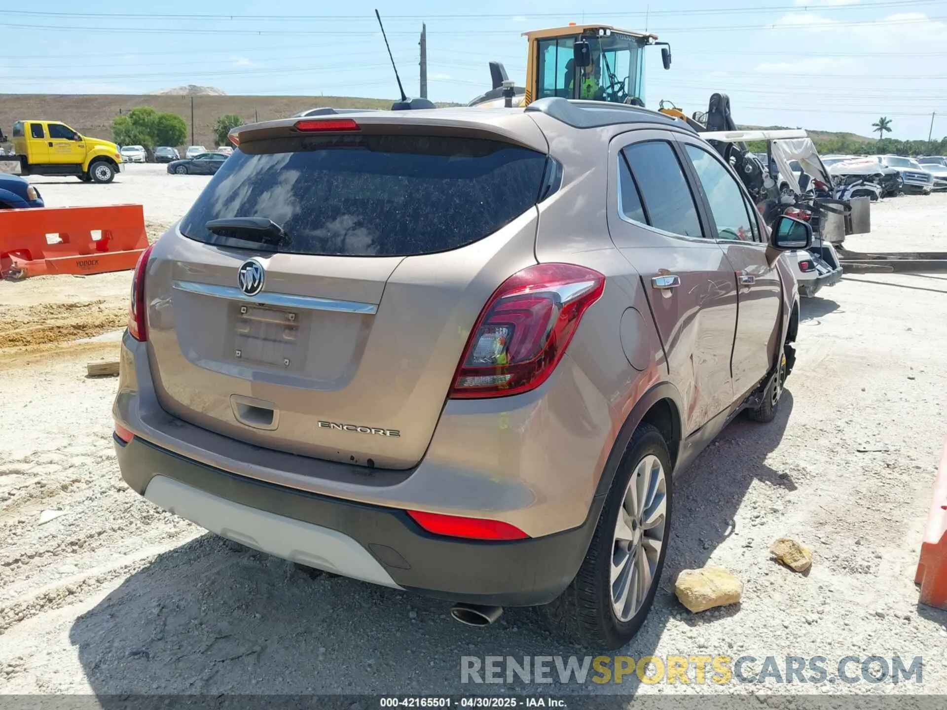 4 Photograph of a damaged car KL4CJASB0KB857550 BUICK ENCORE 2019