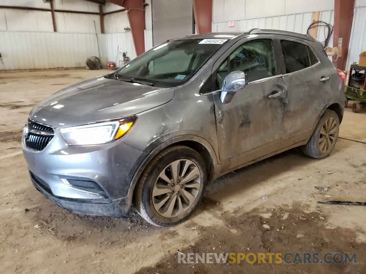 1 Photograph of a damaged car KL4CJASB0KB862571 BUICK ENCORE 2019