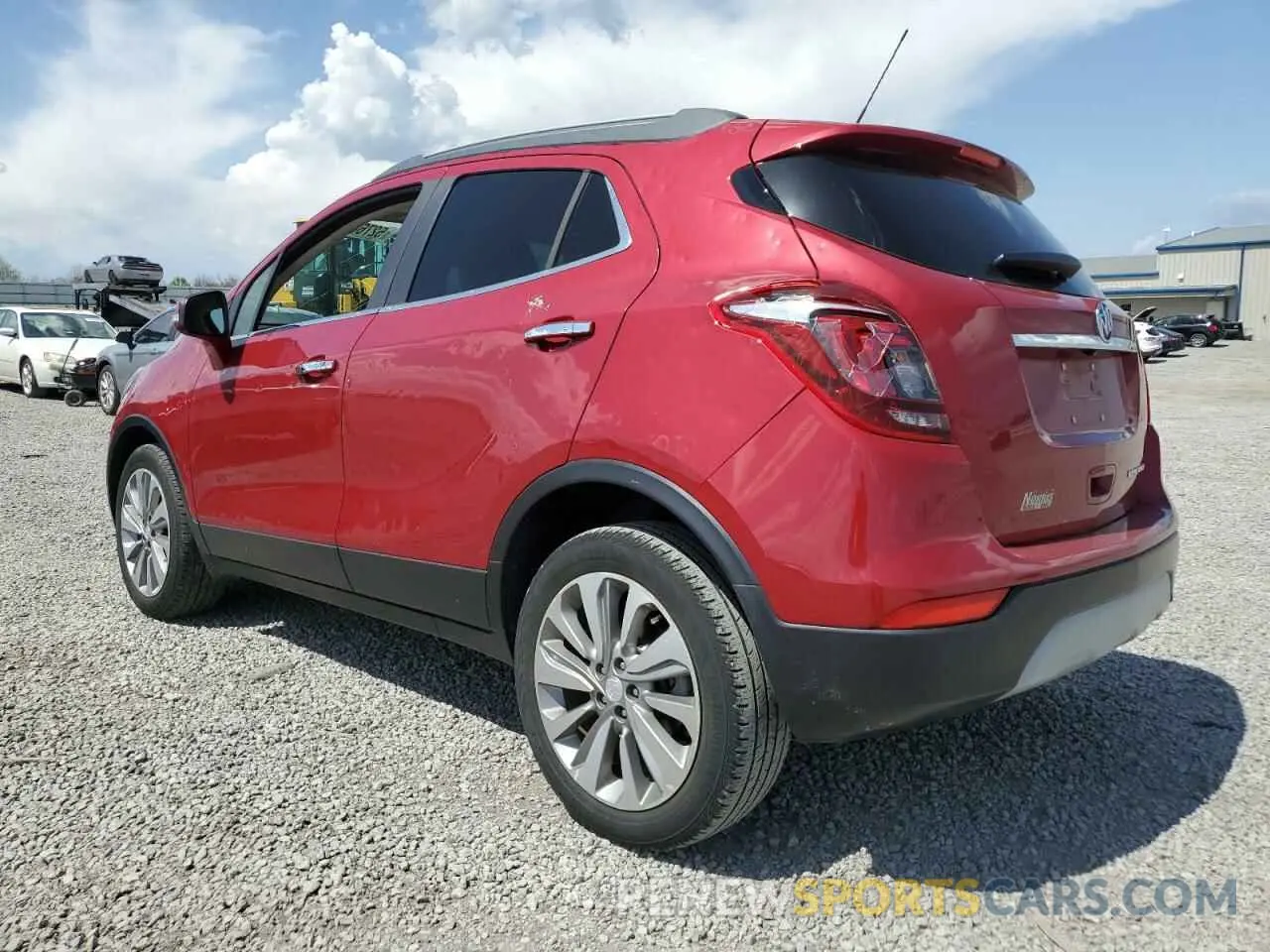 2 Photograph of a damaged car KL4CJASB0KB863557 BUICK ENCORE 2019