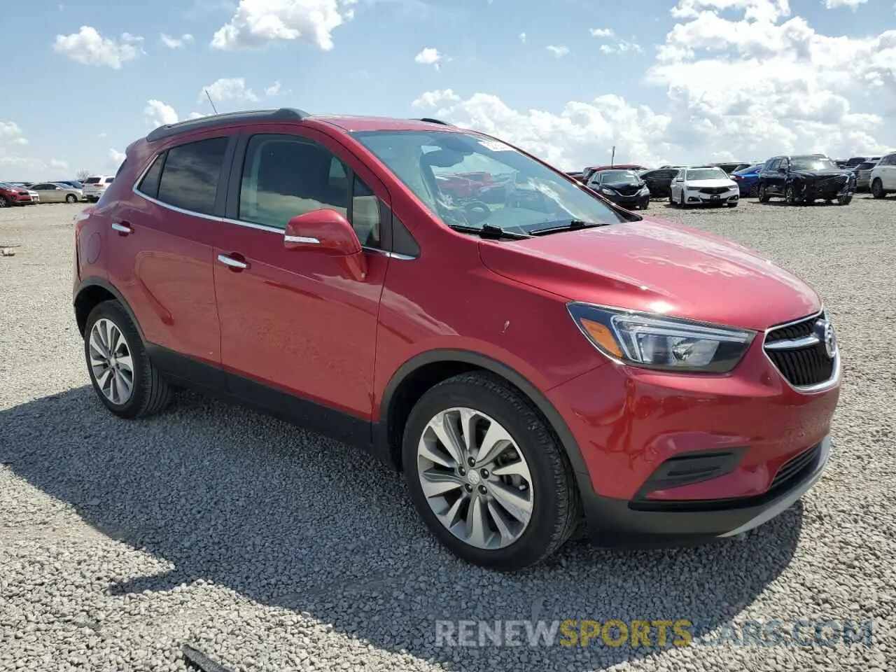 4 Photograph of a damaged car KL4CJASB0KB863557 BUICK ENCORE 2019