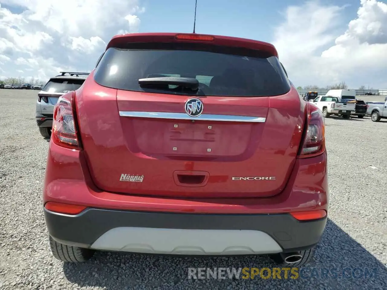 6 Photograph of a damaged car KL4CJASB0KB863557 BUICK ENCORE 2019