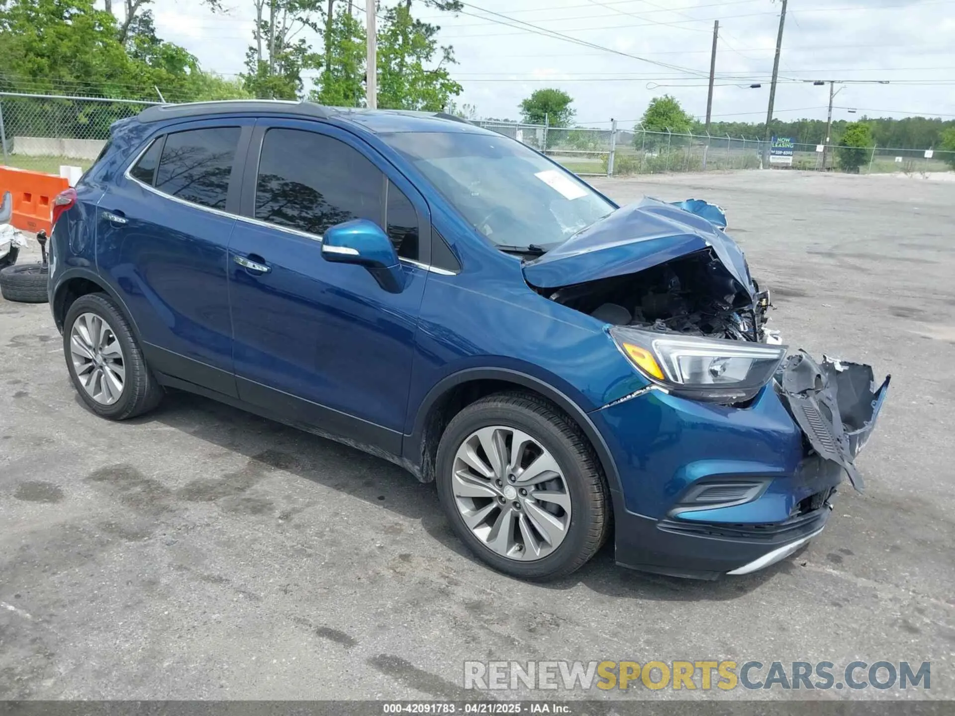 1 Photograph of a damaged car KL4CJASB0KB876132 BUICK ENCORE 2019