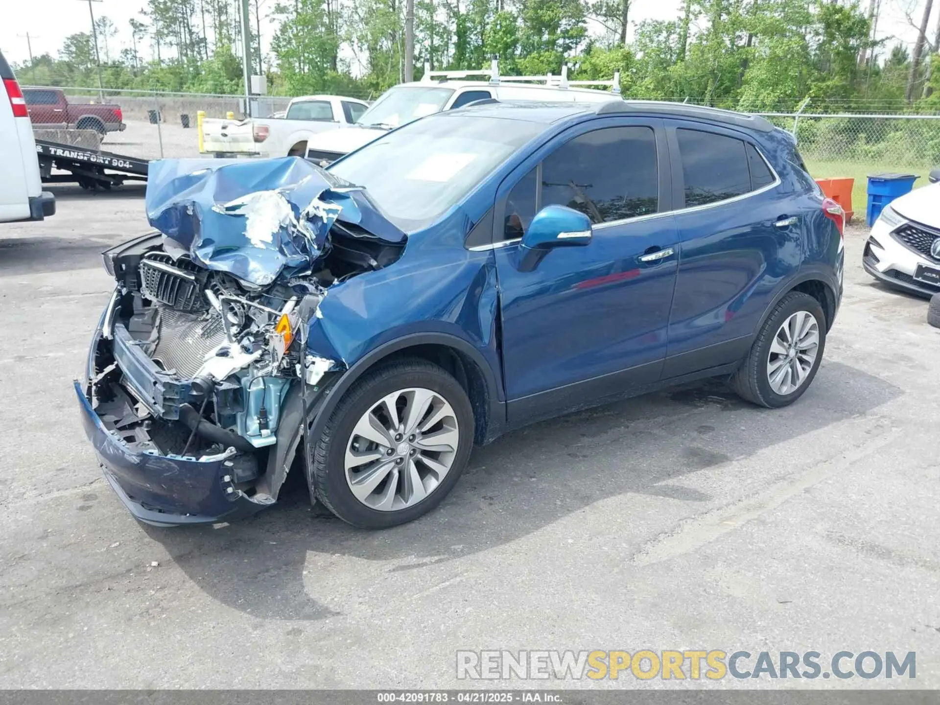 2 Photograph of a damaged car KL4CJASB0KB876132 BUICK ENCORE 2019