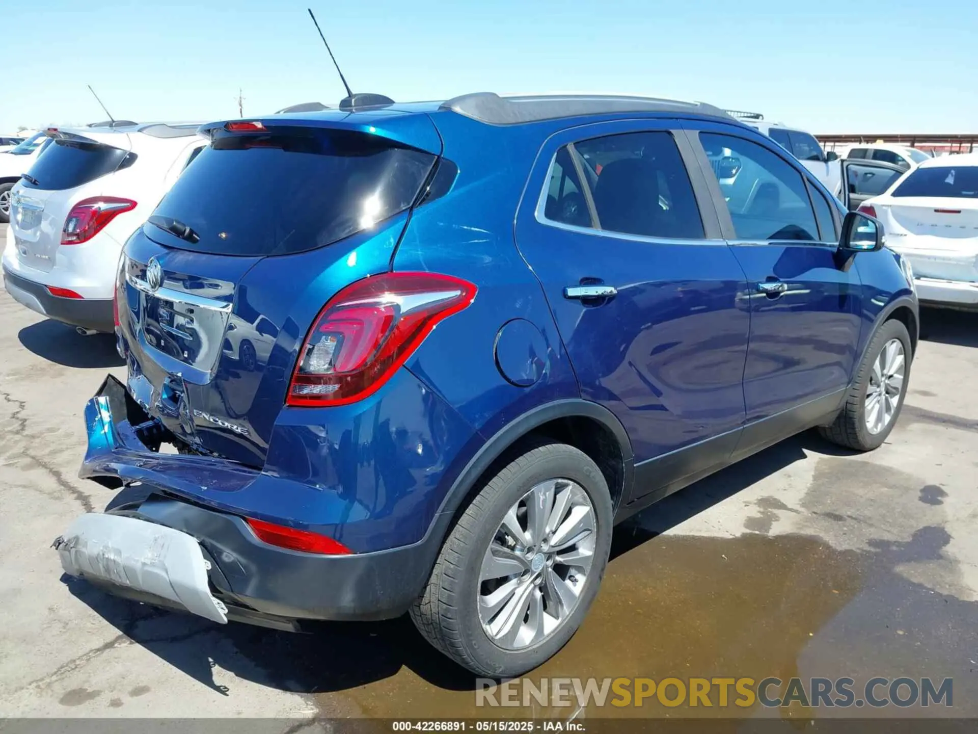 4 Photograph of a damaged car KL4CJASB0KB877457 BUICK ENCORE 2019
