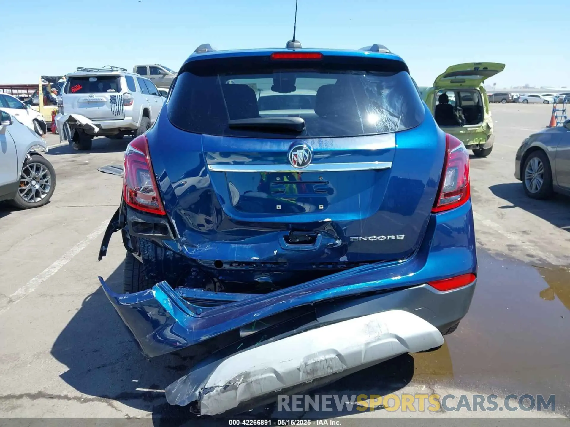 6 Photograph of a damaged car KL4CJASB0KB877457 BUICK ENCORE 2019