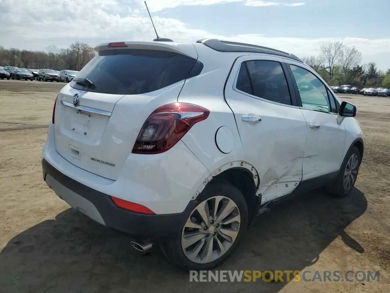 3 Photograph of a damaged car KL4CJASB0KB885316 BUICK ENCORE 2019