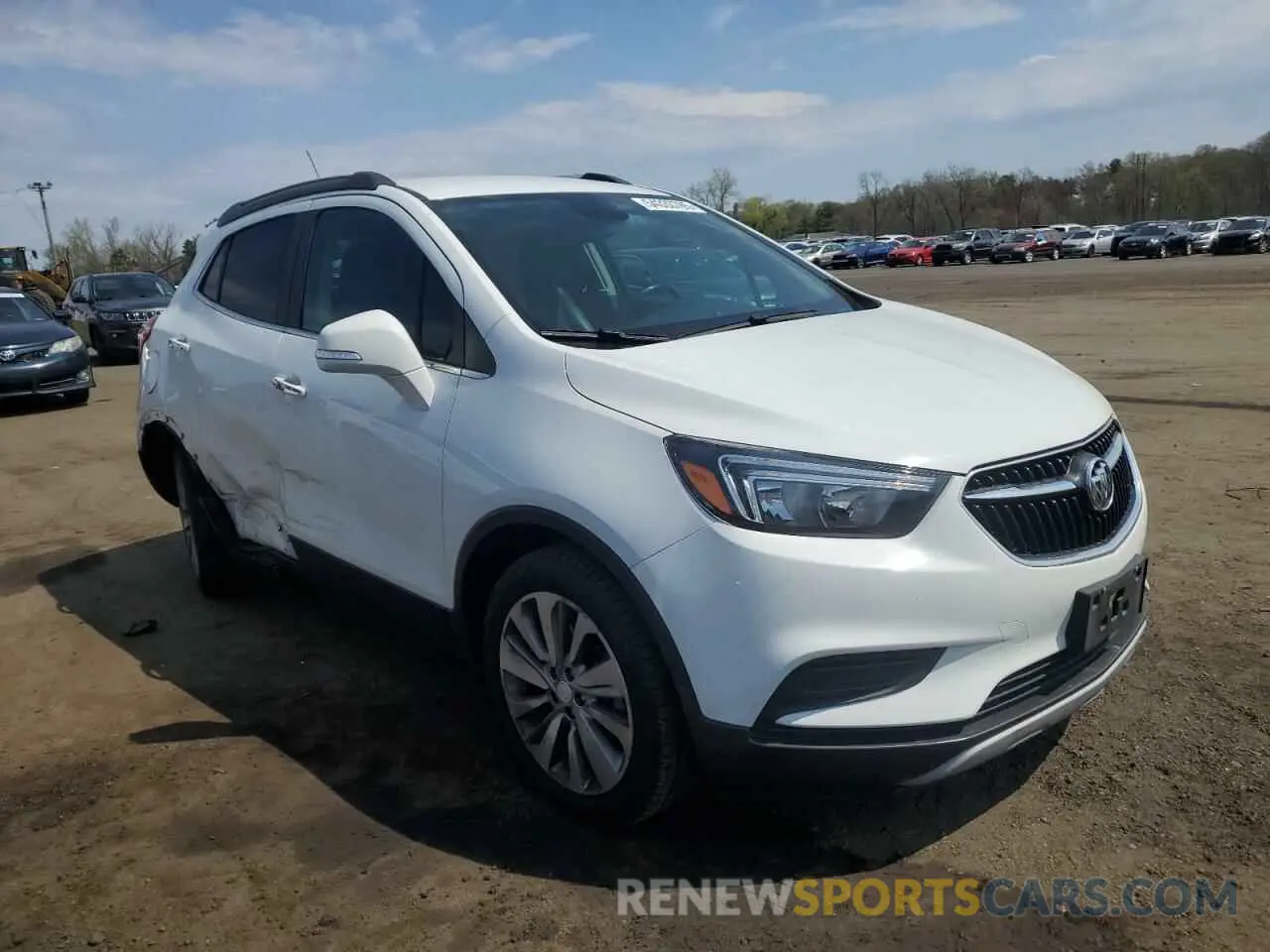 4 Photograph of a damaged car KL4CJASB0KB885316 BUICK ENCORE 2019