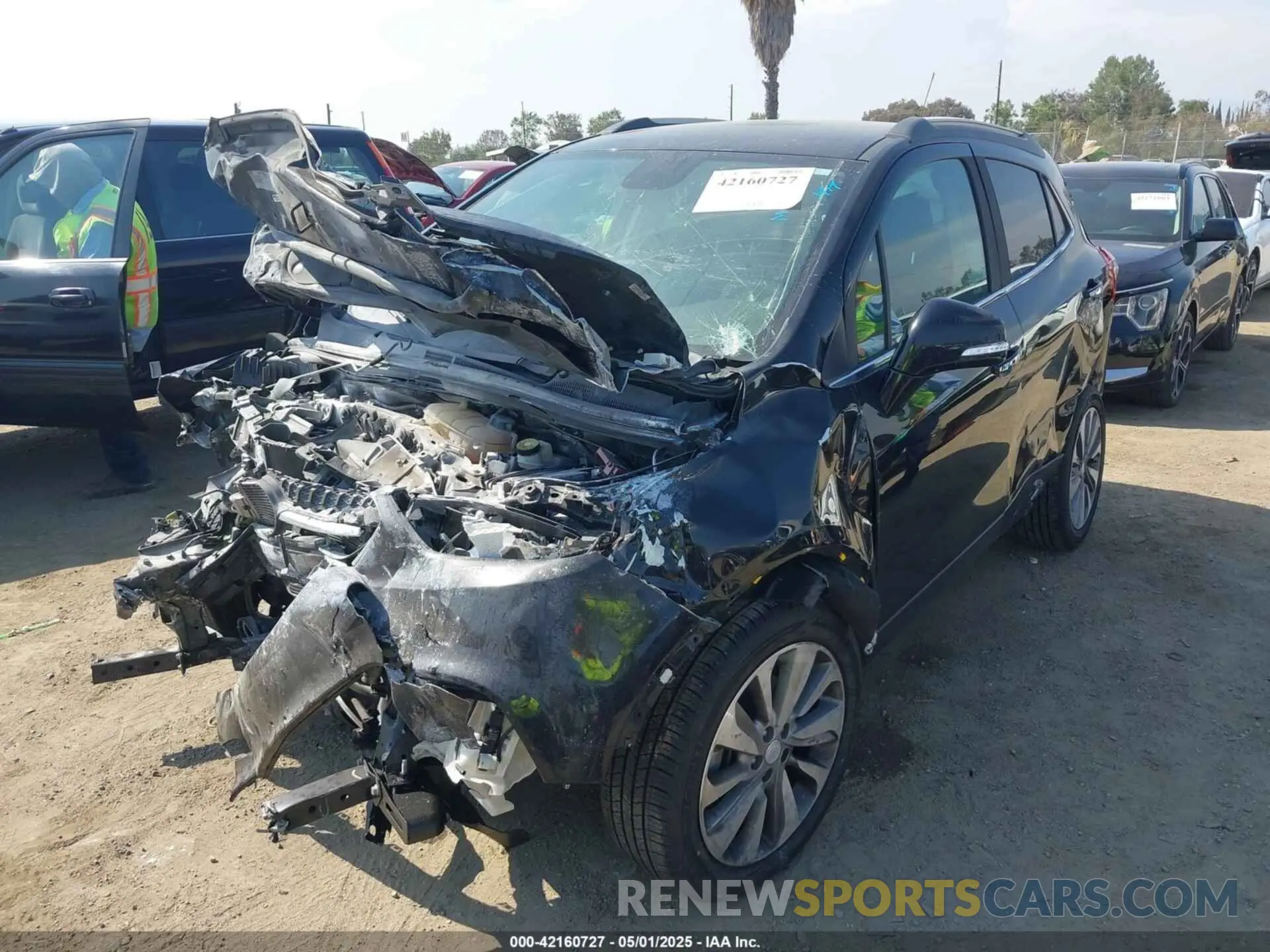2 Photograph of a damaged car KL4CJASB0KB909551 BUICK ENCORE 2019