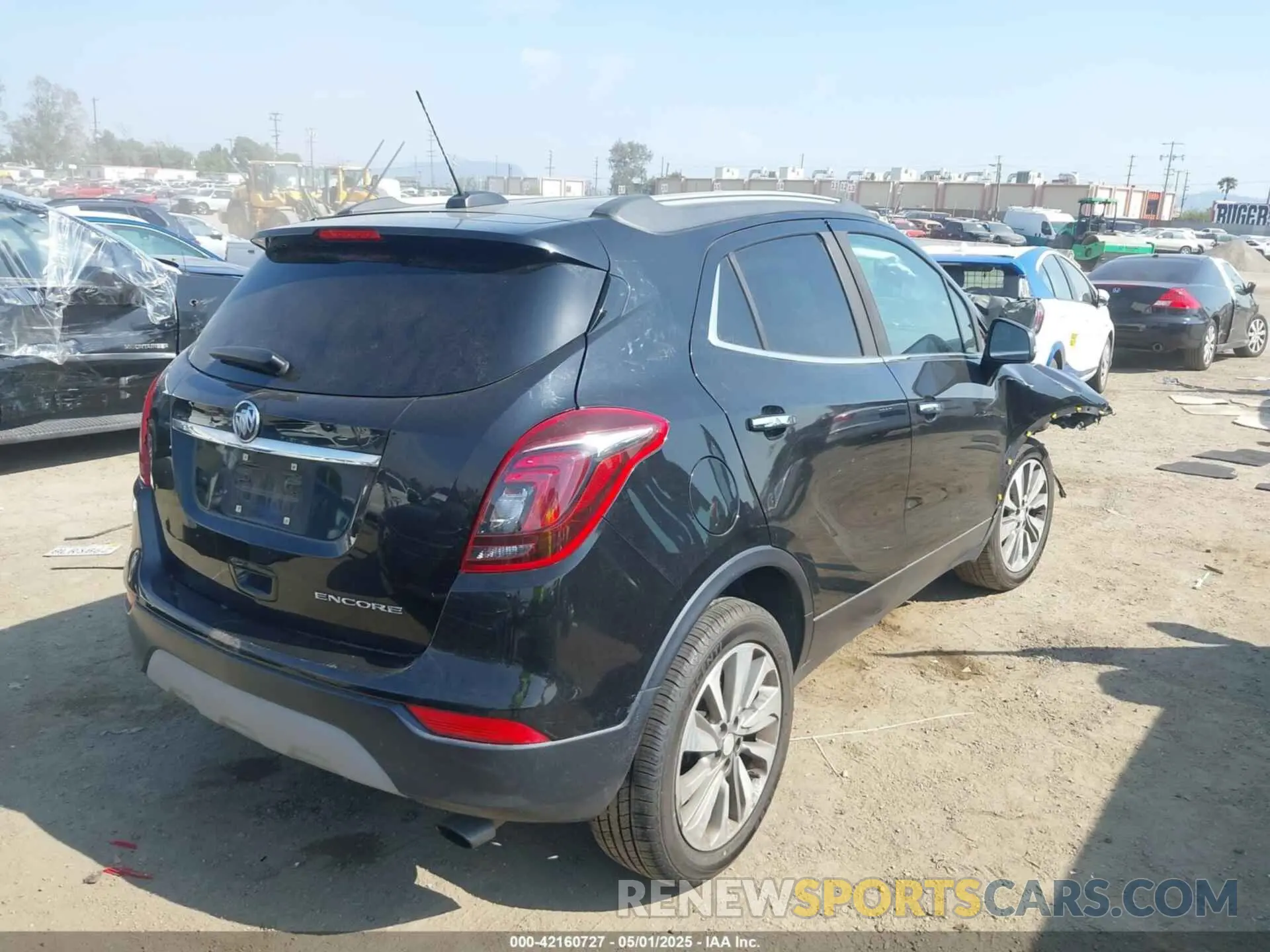 4 Photograph of a damaged car KL4CJASB0KB909551 BUICK ENCORE 2019