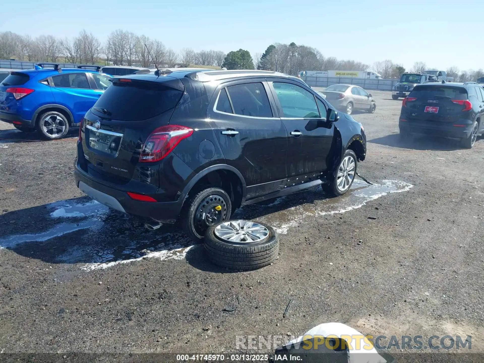 4 Photograph of a damaged car KL4CJASB0KB948950 BUICK ENCORE 2019