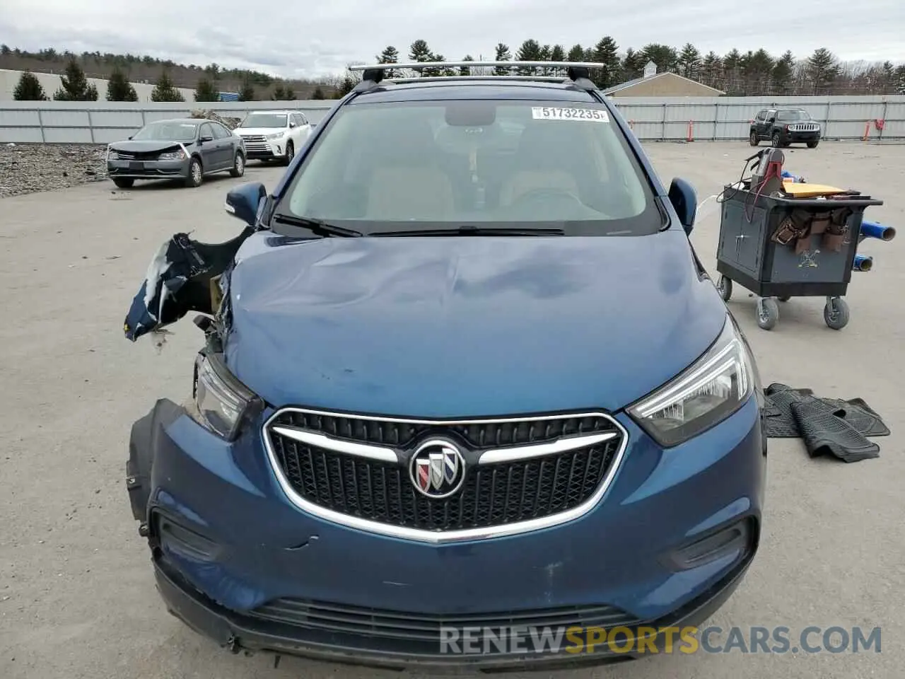 5 Photograph of a damaged car KL4CJASB0KB960774 BUICK ENCORE 2019