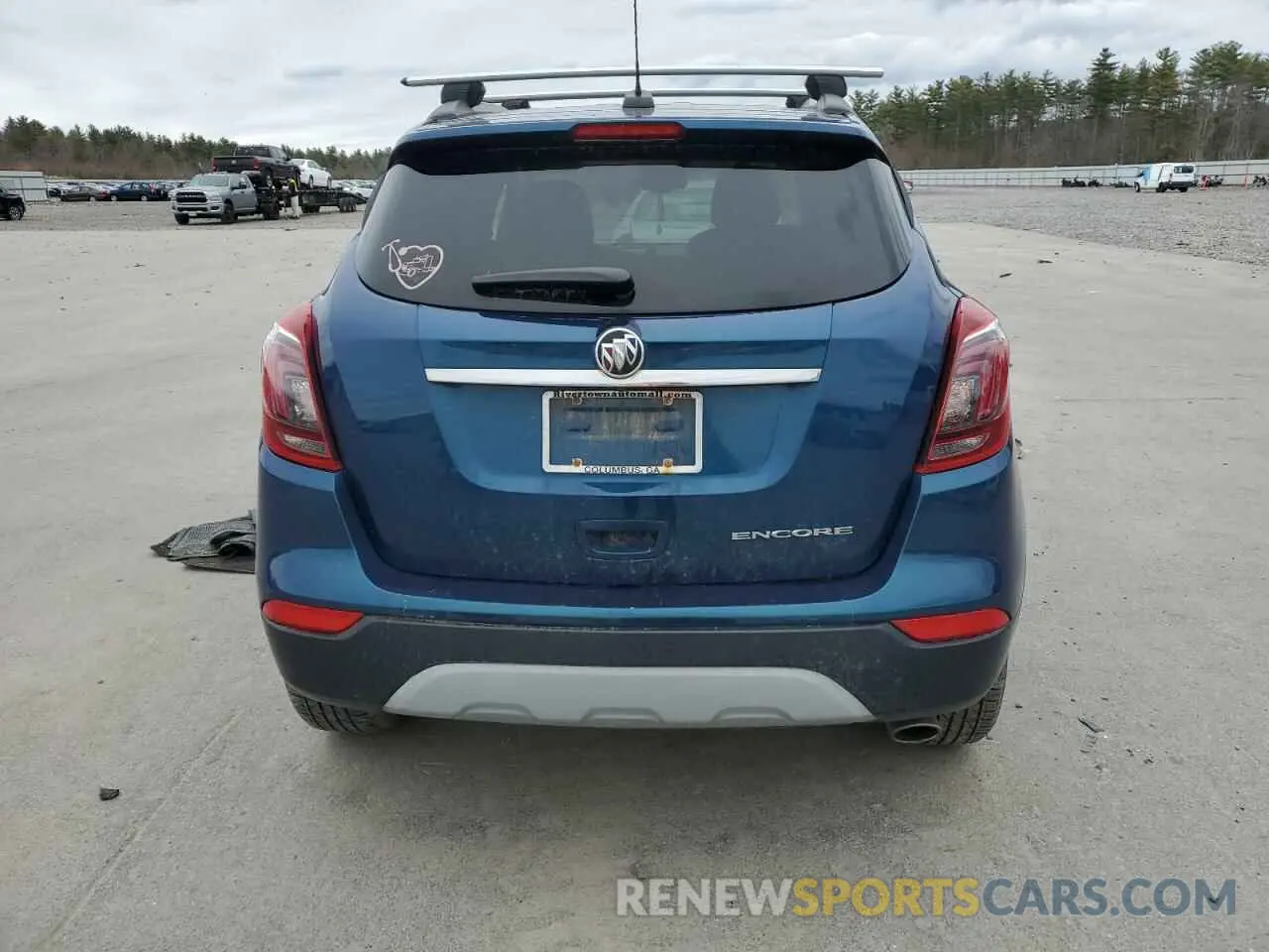 6 Photograph of a damaged car KL4CJASB0KB960774 BUICK ENCORE 2019