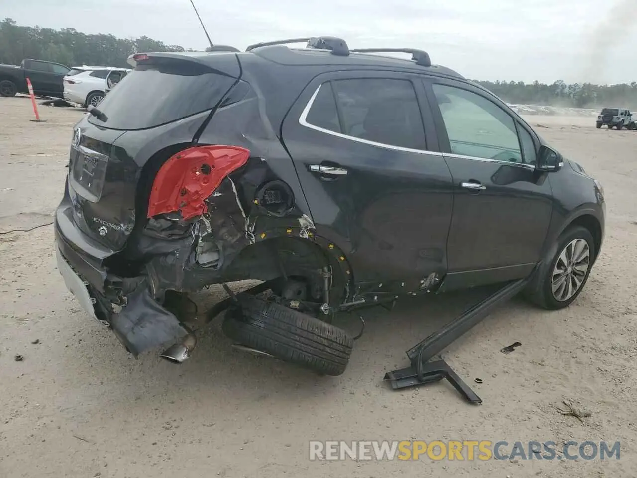 3 Photograph of a damaged car KL4CJASB1KB712582 BUICK ENCORE 2019