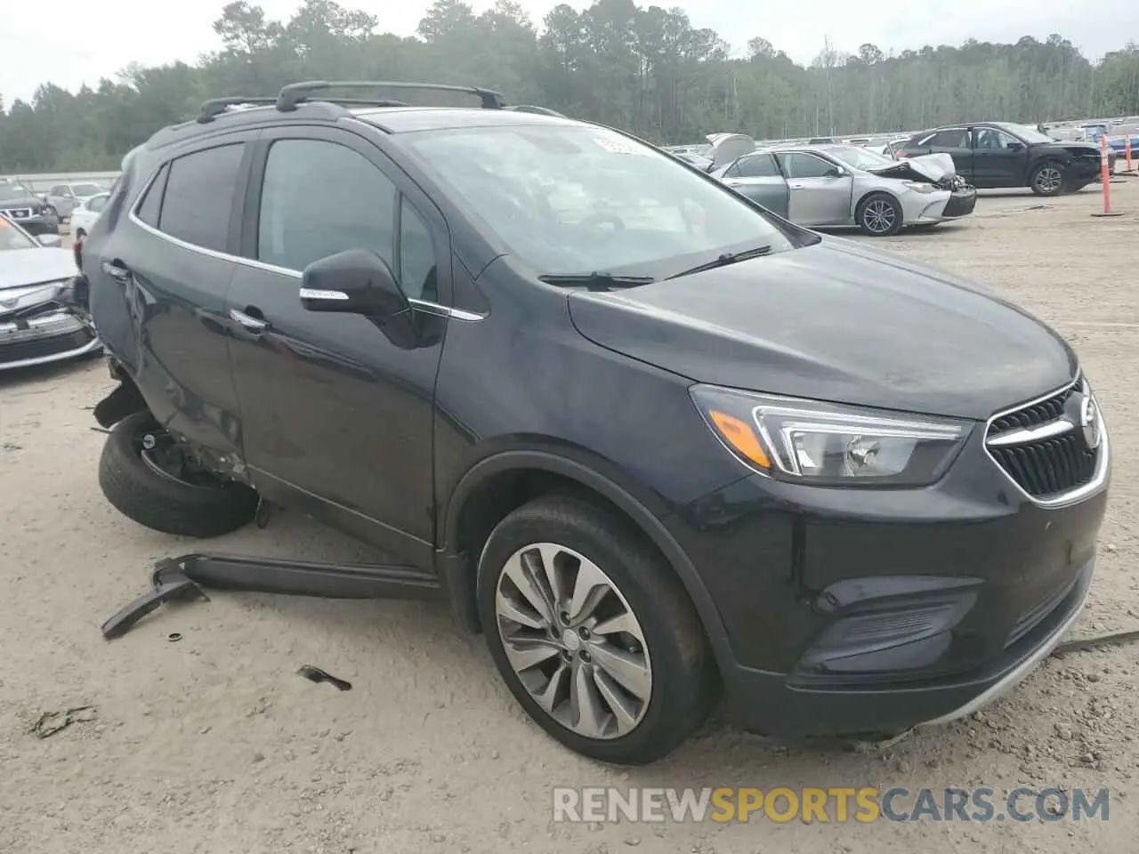 4 Photograph of a damaged car KL4CJASB1KB712582 BUICK ENCORE 2019