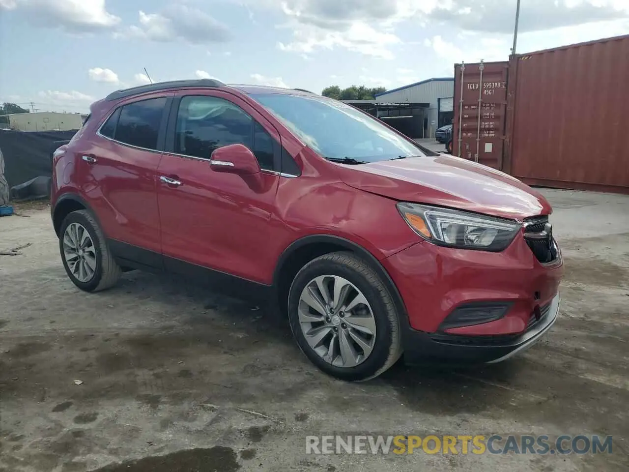 4 Photograph of a damaged car KL4CJASB1KB712890 BUICK ENCORE 2019