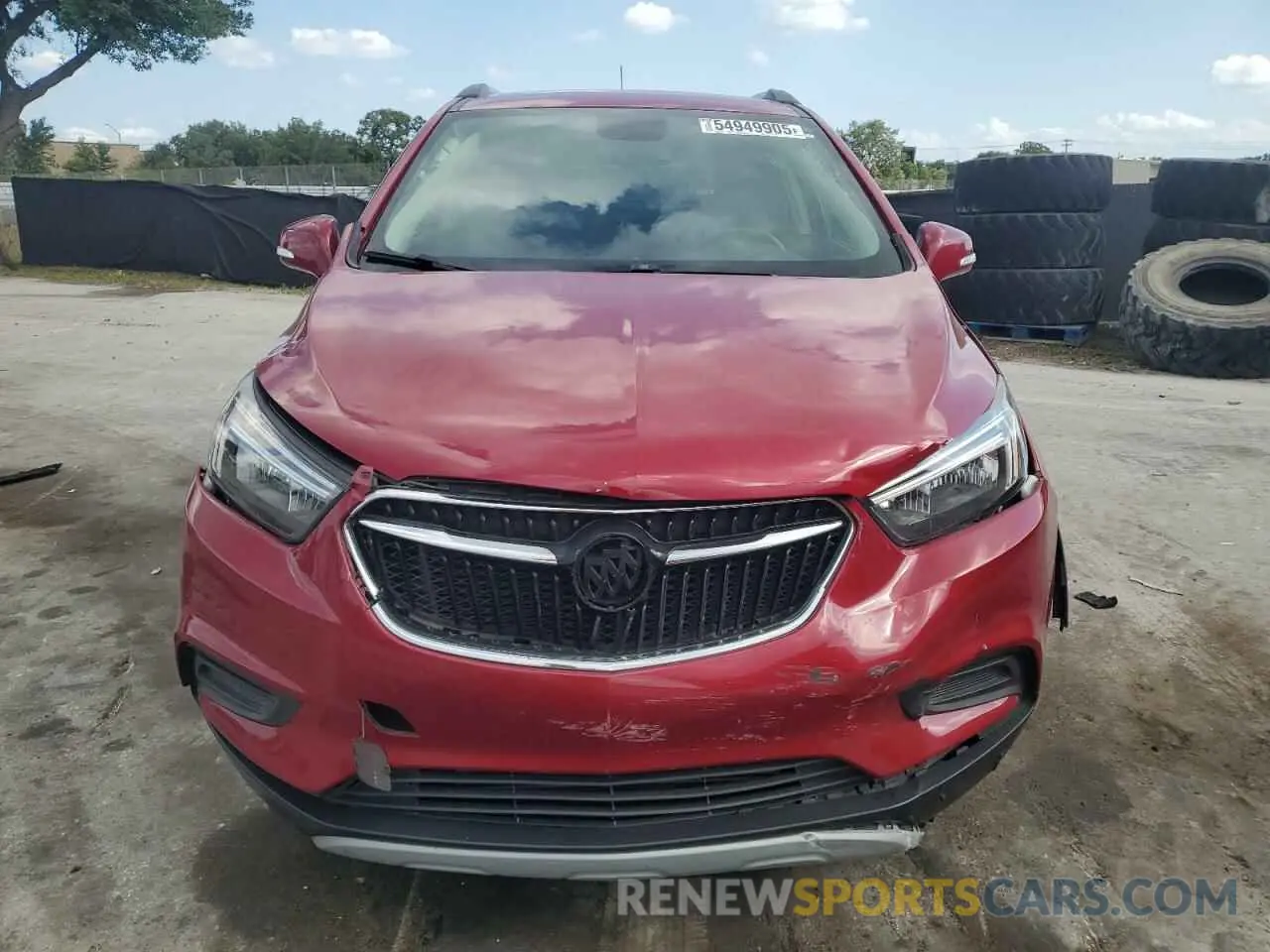 5 Photograph of a damaged car KL4CJASB1KB712890 BUICK ENCORE 2019