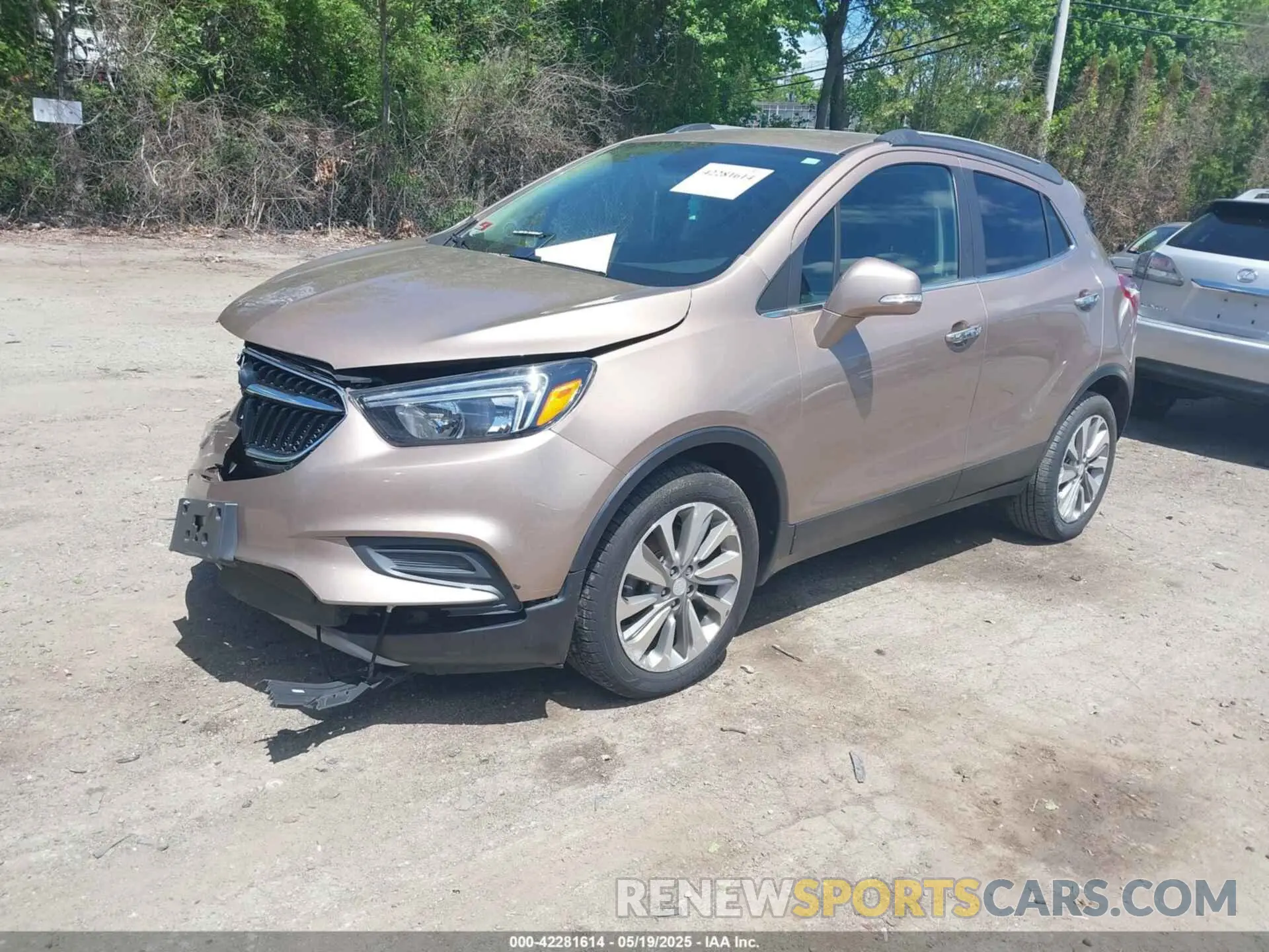 2 Photograph of a damaged car KL4CJASB1KB714557 BUICK ENCORE 2019