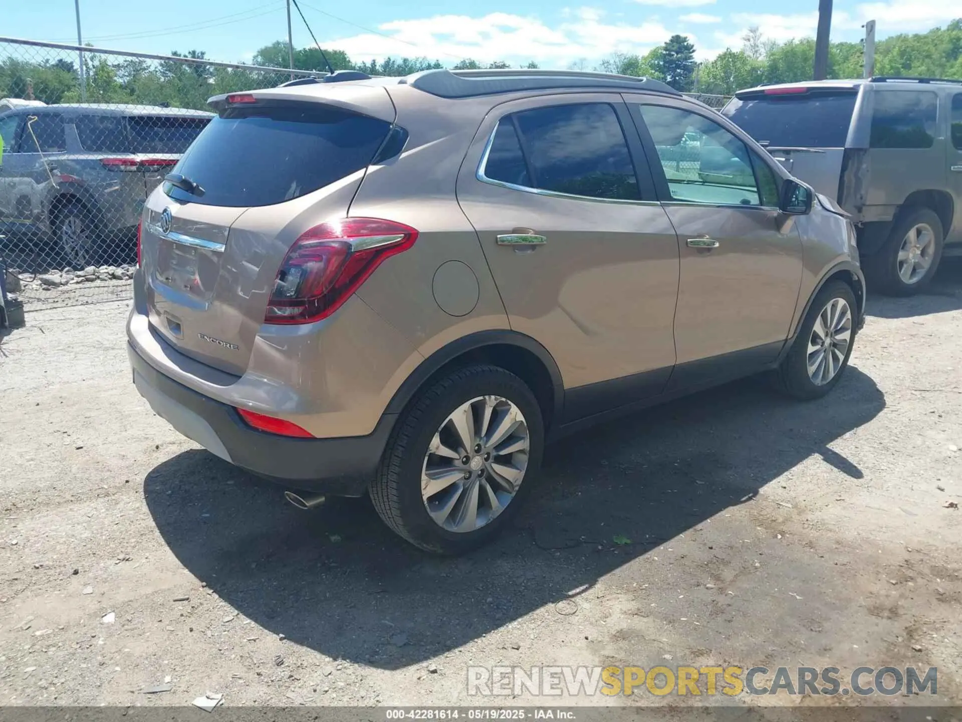 4 Photograph of a damaged car KL4CJASB1KB714557 BUICK ENCORE 2019