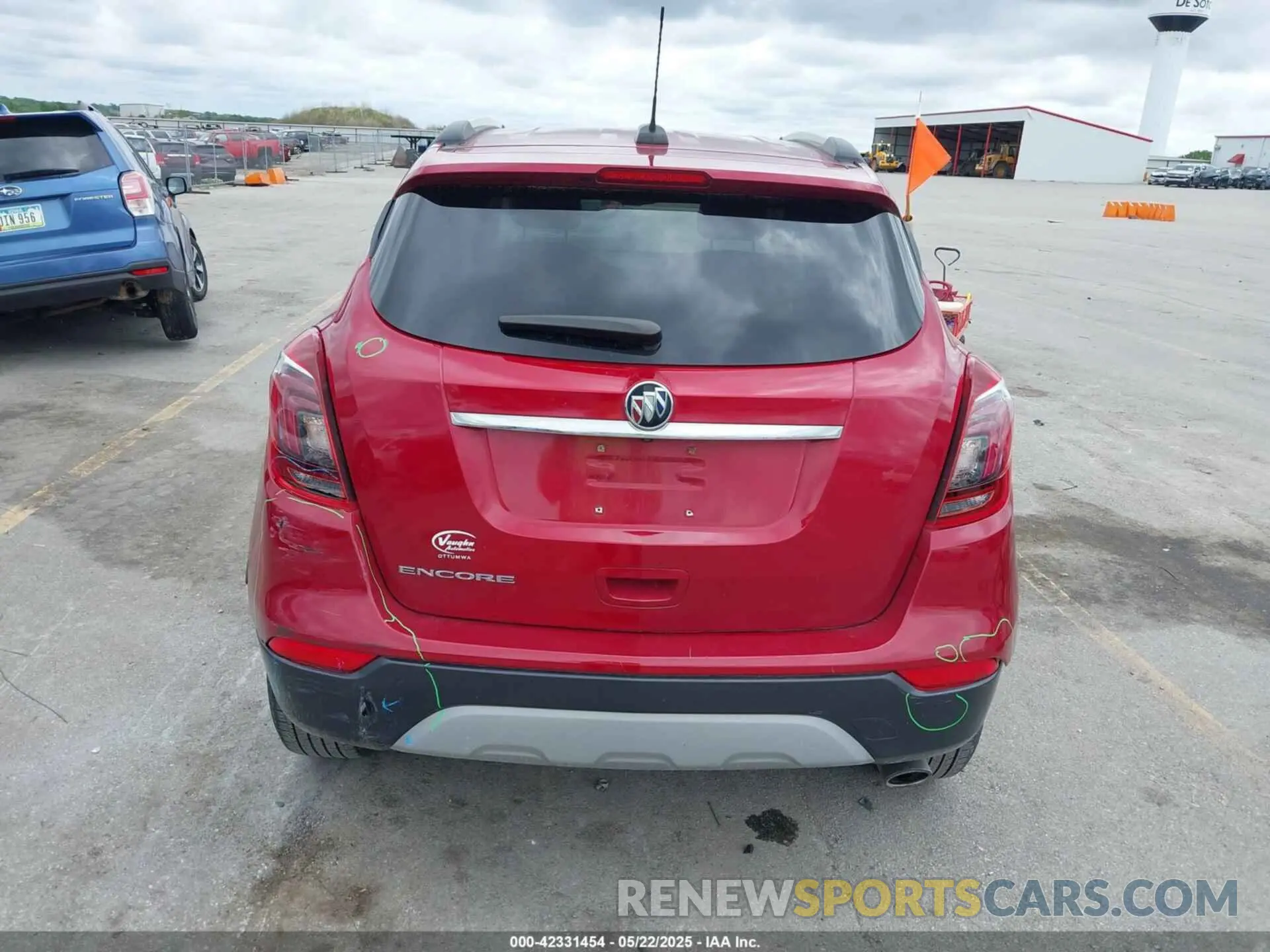 17 Photograph of a damaged car KL4CJASB1KB726000 BUICK ENCORE 2019