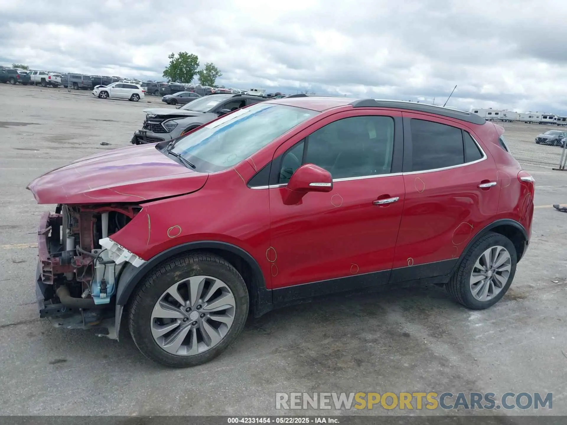18 Photograph of a damaged car KL4CJASB1KB726000 BUICK ENCORE 2019