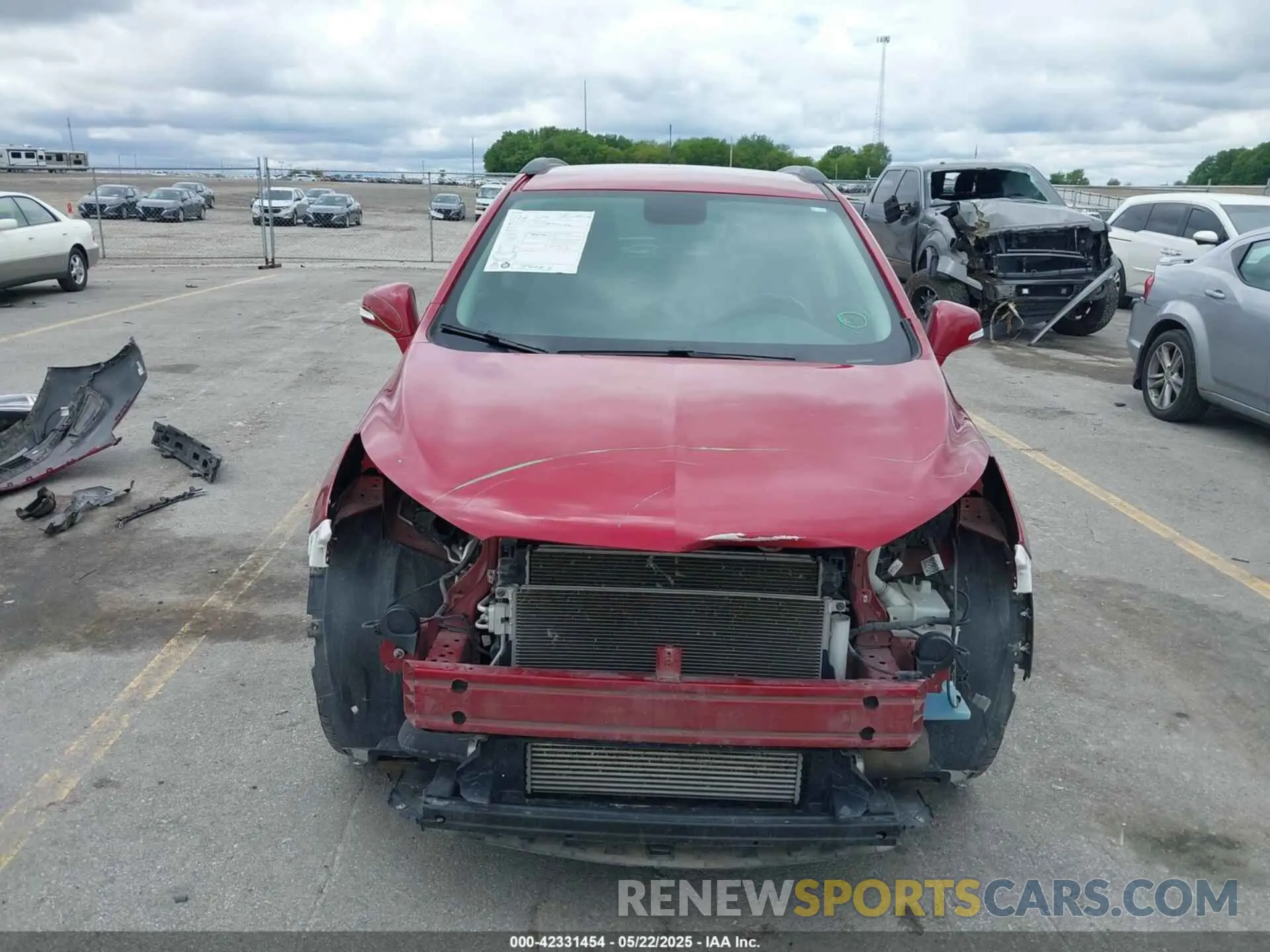 6 Photograph of a damaged car KL4CJASB1KB726000 BUICK ENCORE 2019