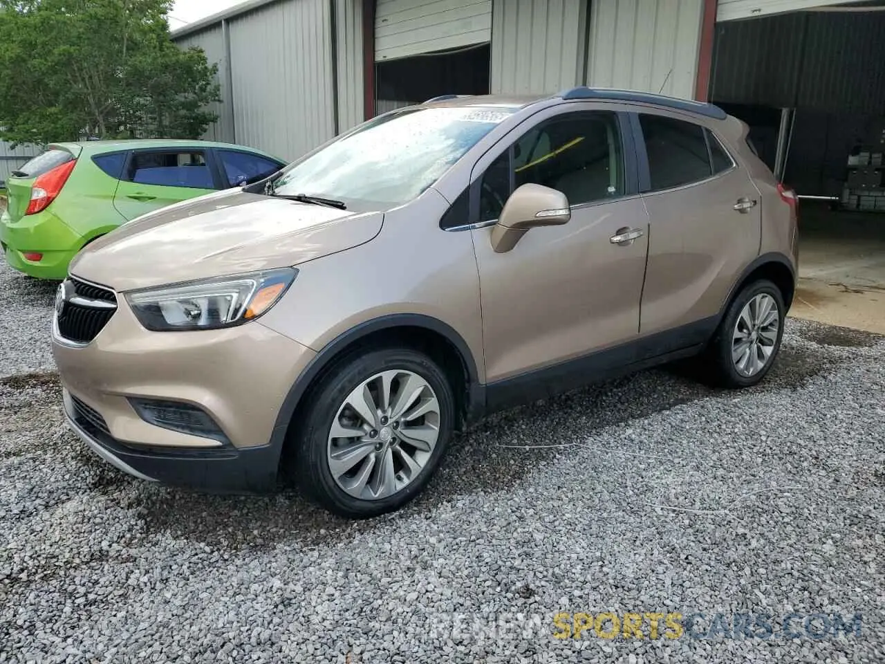 1 Photograph of a damaged car KL4CJASB1KB761166 BUICK ENCORE 2019