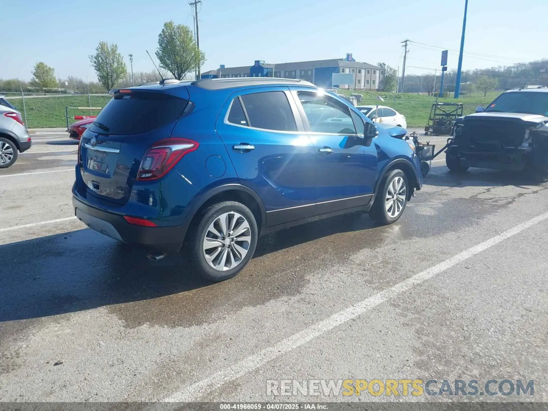 4 Photograph of a damaged car KL4CJASB1KB767047 BUICK ENCORE 2019