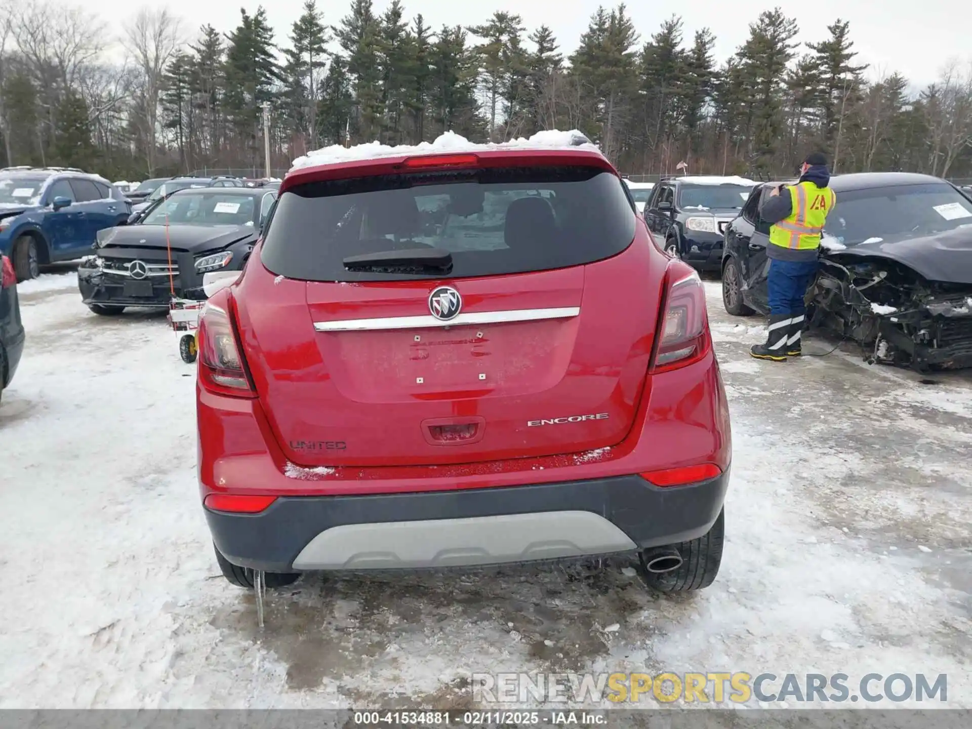 16 Photograph of a damaged car KL4CJASB1KB775553 BUICK ENCORE 2019