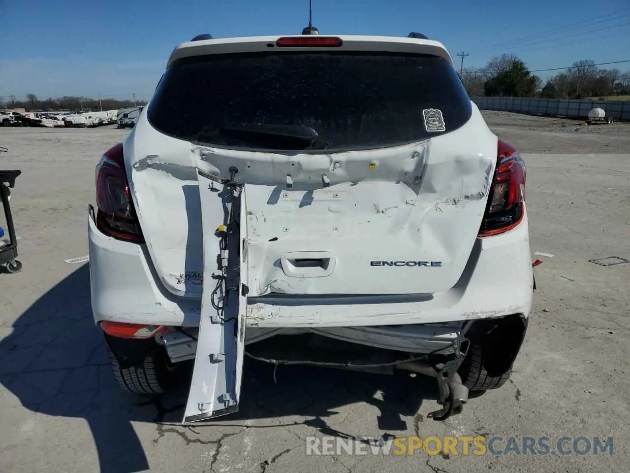 6 Photograph of a damaged car KL4CJASB1KB780090 BUICK ENCORE 2019