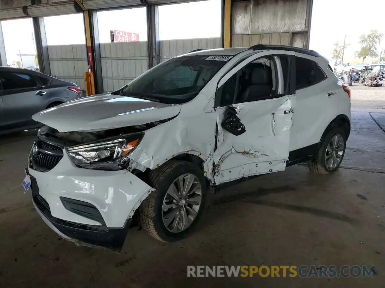 1 Photograph of a damaged car KL4CJASB1KB786861 BUICK ENCORE 2019