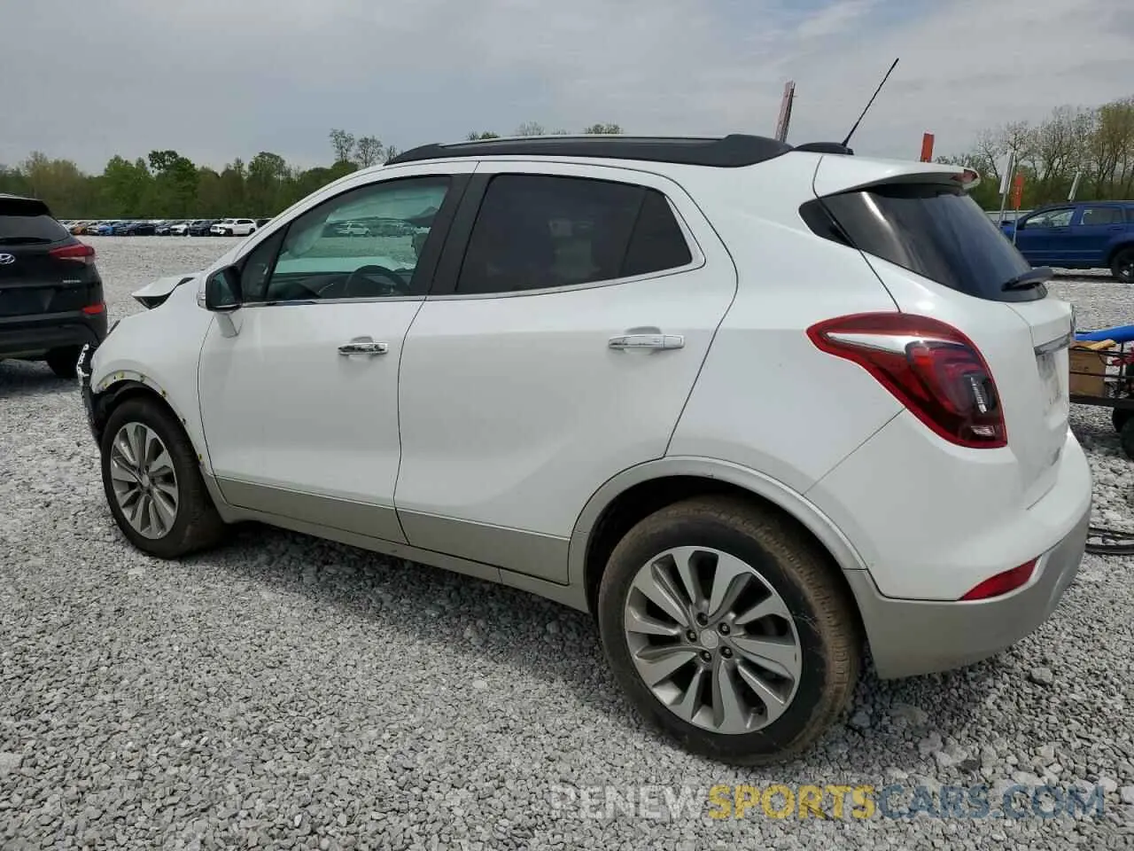 2 Photograph of a damaged car KL4CJASB1KB794913 BUICK ENCORE 2019