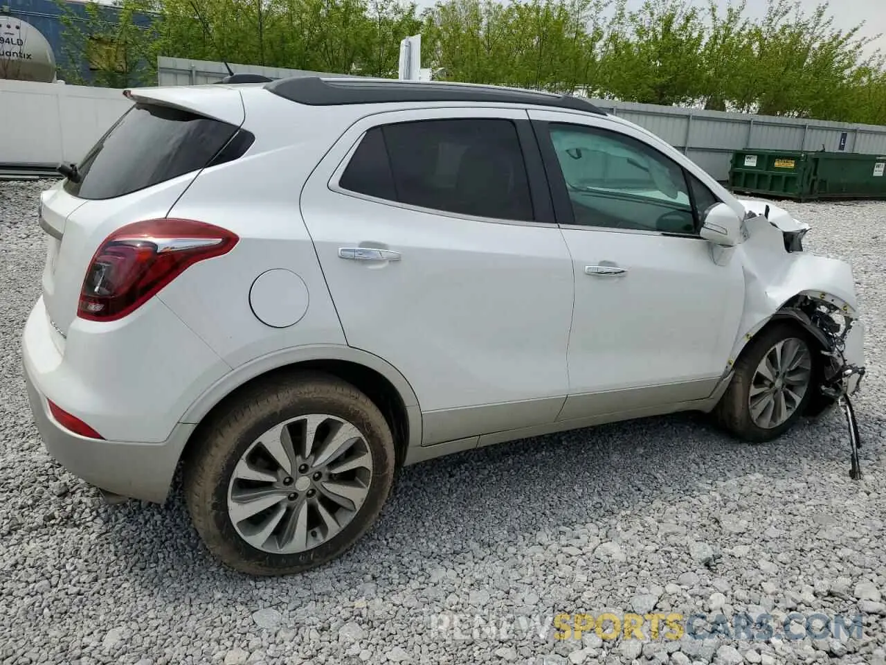 3 Photograph of a damaged car KL4CJASB1KB794913 BUICK ENCORE 2019