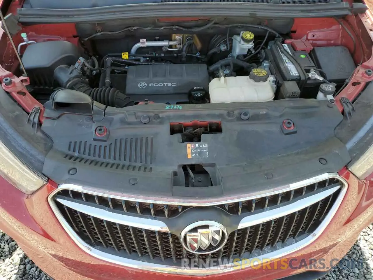 11 Photograph of a damaged car KL4CJASB1KB797388 BUICK ENCORE 2019